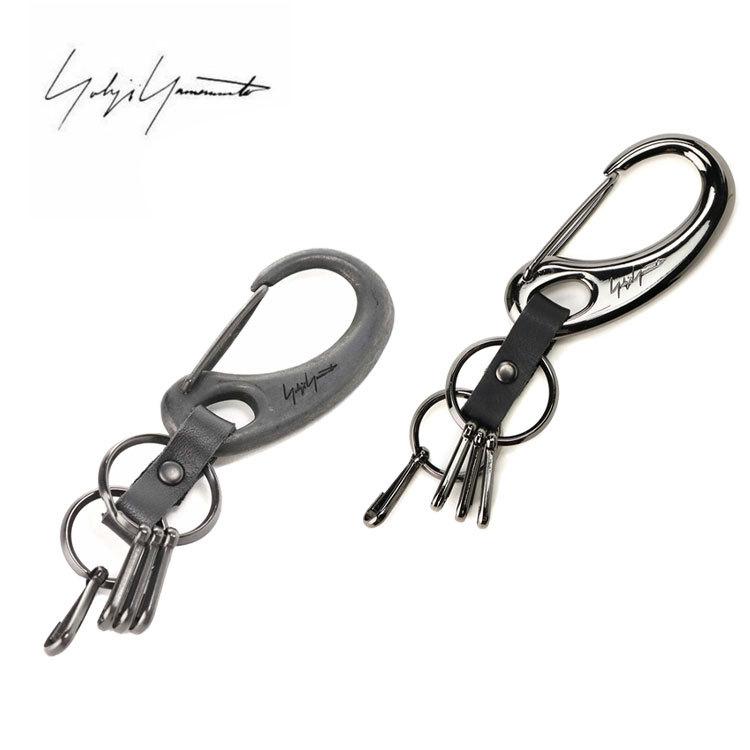 高速配送 かわいい おしゃれ ブランド 新品 送料無料 プレゼント レディース メンズ キーホルダー シンプル ロゴ カラビナ キーリング Yamamoto Yohji ヨウジヤマモト 財布 帽子 ファッション小物