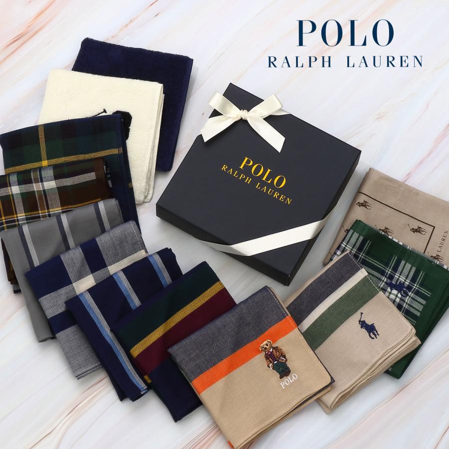 POLO ラルフローレン タオルハンカチ 新品 - 小物