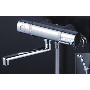 KVK 水栓金具 サーモスタット式シャワー FTB100KWPFR2T 240mmパイプ付 寒冷地仕様 代引不可商品です。