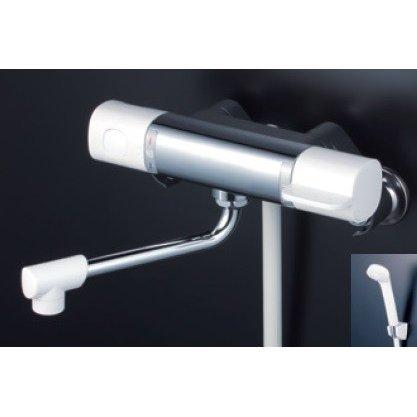 KVK 水栓金具 サーモスタット式シャワー FTB100K 170mmパイプ付 代引不可商品です。