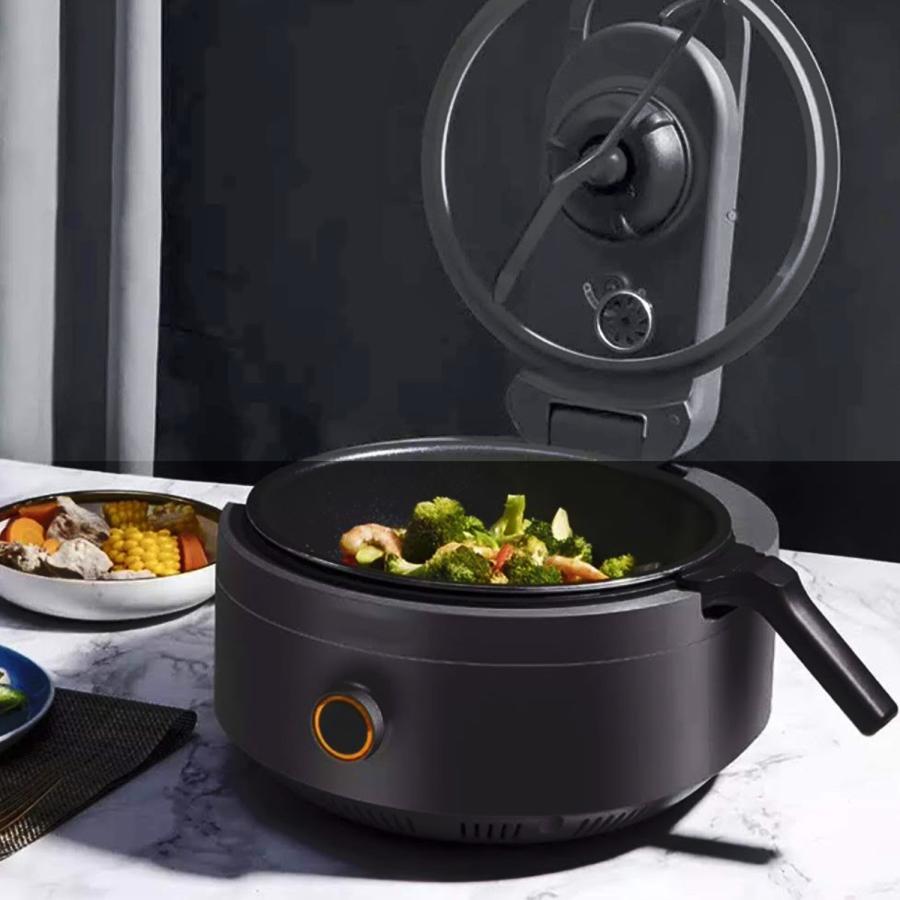 即日発送可 AINX スマートオートクッカー 全自動調理器 Smart Auto Cooker AX-C1BN  レシピ付き 調理家電 家電 お手入れ簡単 アイネクス｜kns-jp｜03