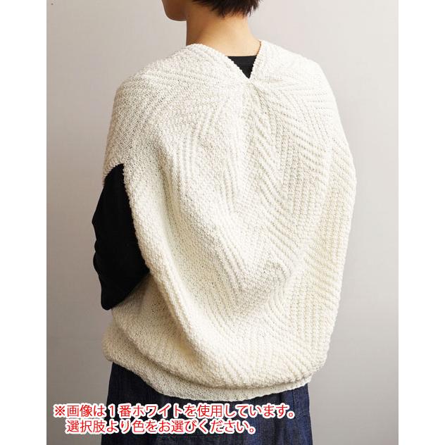 ダルマ（横田） コクーンシルエットフレンチスリーブプルオーバー 着分