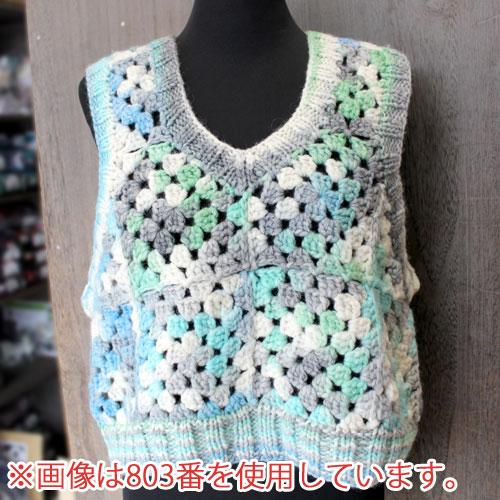 元廣 グラニースクエアベスト 着分セット（カテーナマルチカラー5玉