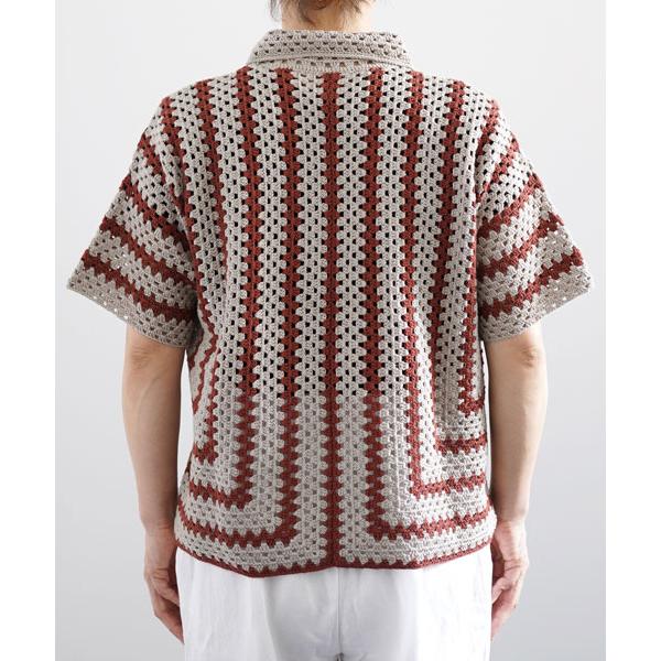 ダルマ（横田） クロッシェシャツ 着分セット（リネンラミーコットン