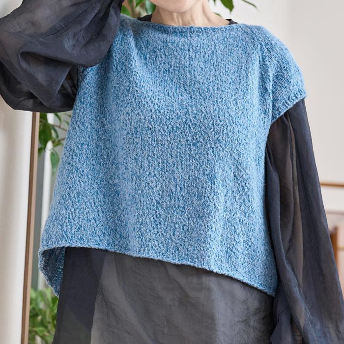 値下げ可】Royal Alpaca ダイヤモンドパターン Vネックベスト