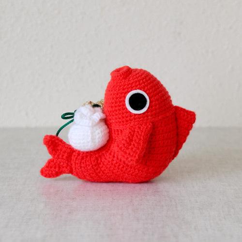 高級品 ハマナカ 干支キット めで鯛 あみぐるみ