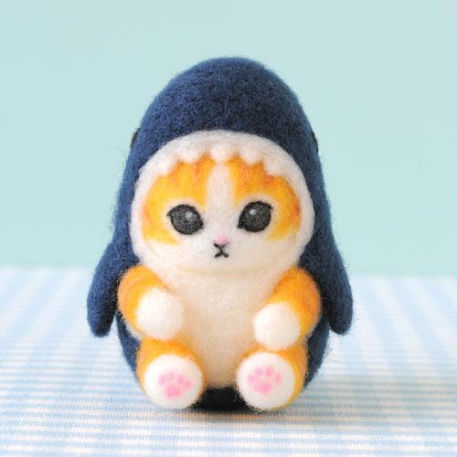 ハマナカ mofusand（モフサンド） ニードルフェルトで作るサメにゃん