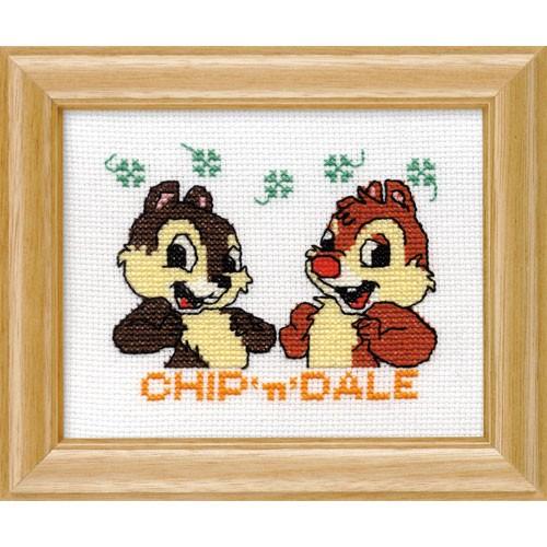 オリムパス ディズニー刺しゅうキット チップ デール 額付き 刺繍キット S7236 けいとのコーダ 通販 Yahoo ショッピング