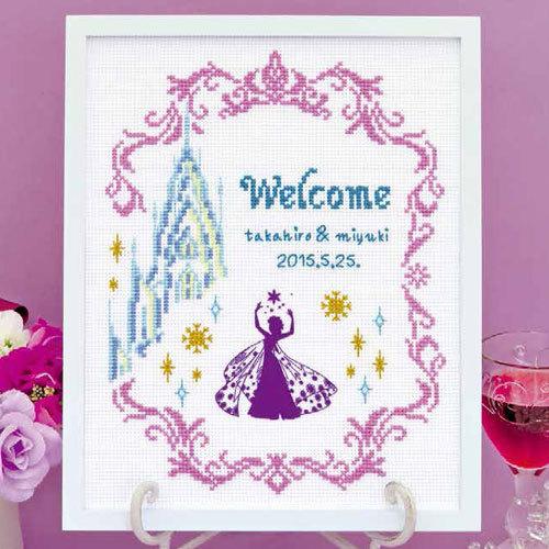 オリムパス ディズニー刺しゅうキット ウェルカムボード アナと雪の女王 刺繍キット S7468 けいとのコーダ 通販 Yahoo ショッピング