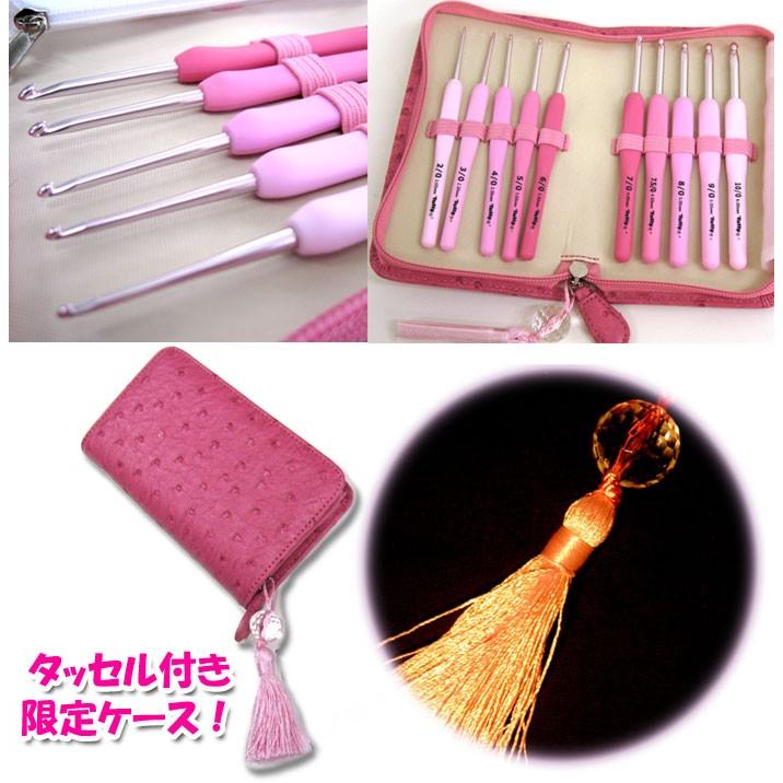 チューリップ ETIMO ROSE （エティモ ロゼ） グリップ付きかぎ針セット