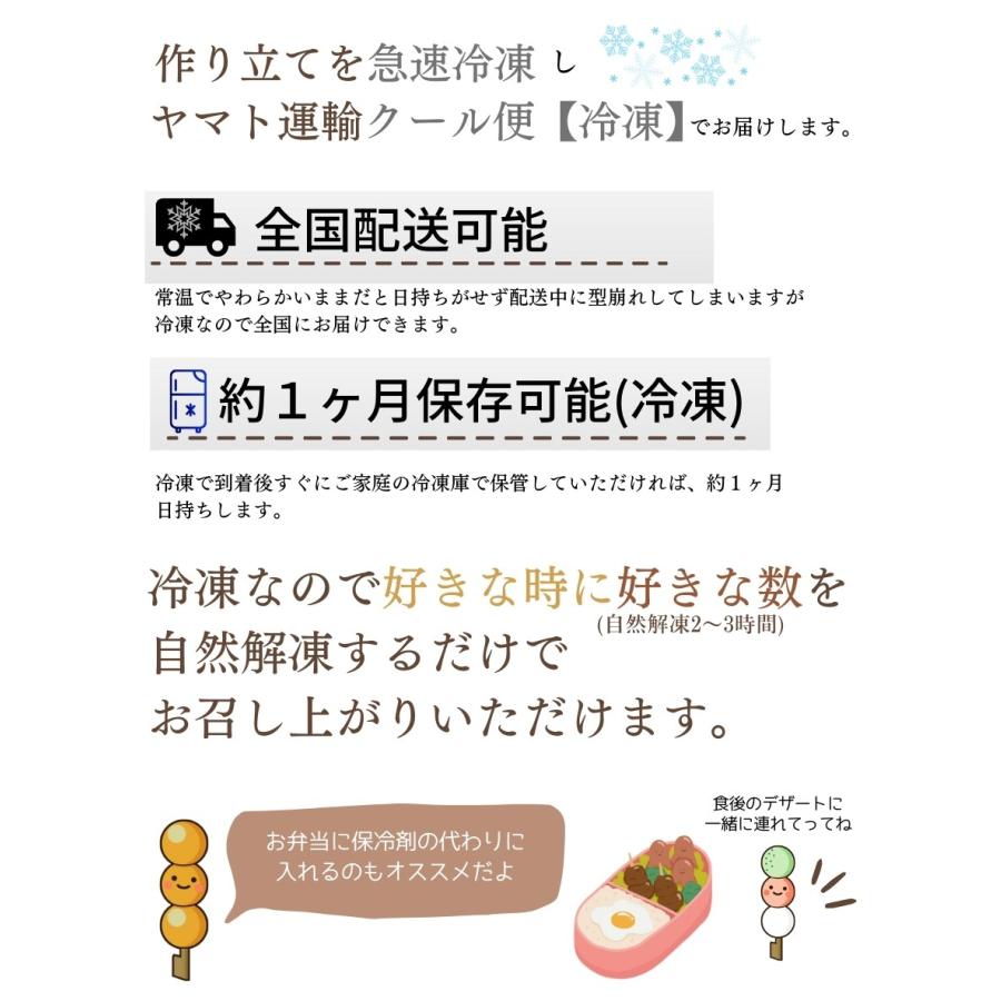 母の日 和菓子 ギフト 内祝い 「幸ふくだんご10種類10本【赤】」 団子 お歳暮 詰合せ 高級 お菓子 誕生日 プレゼント｜ko-fuku｜19