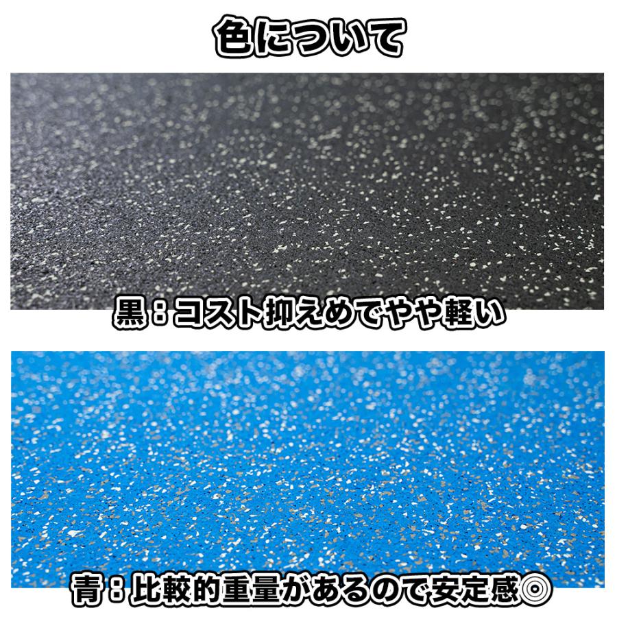 縄跳びトレーニング用ゴムマット(黒/スタンダードタイプ)厚み10mm×長さ1000mm×幅1500mm程度｜ko-gu｜11