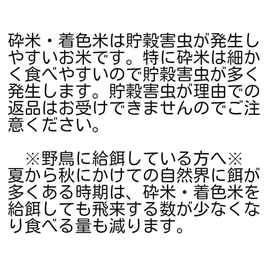 鳥の餌 エサ 10kg 着色米or砕米｜ko-mura｜05