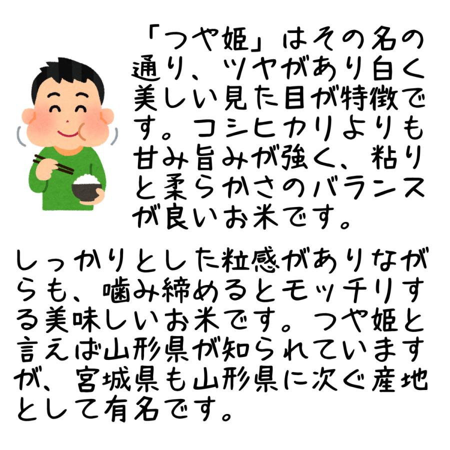 つや姫 宮城県産 10kg 令和6年産 白米 5kg×2袋 : 米屋のこうむら つや姫 宮城県産 10kg 令和6年産 白米 5kg×2袋 : 米屋のこうむら