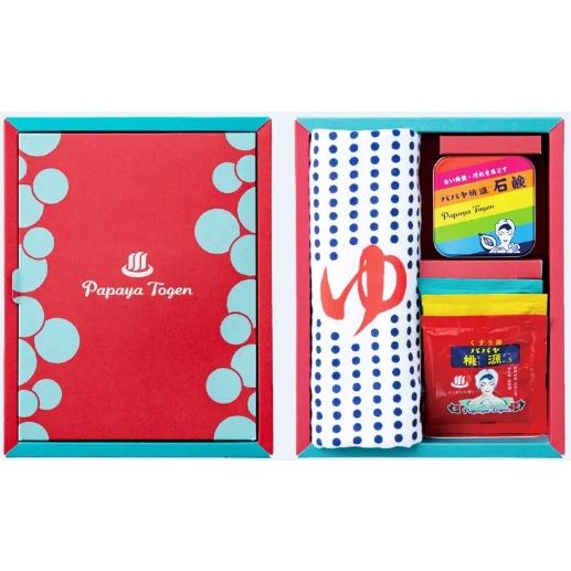五洲薬品　パパヤ桃源　お風呂セット　24セット　PPA-10【メーカー直送】代引き・銀行振込前払い・同梱不可 五洲薬品 （24個セット）薬用入浴剤 ギフトセット パパヤ桃源 お風呂