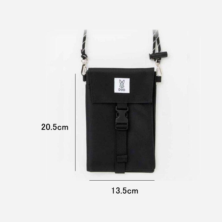 DOD ディーオーディー ショルダーバッグ ベージュ 男女兼用 WALLET SHOULDER BAG BOOK KHAKI d221209bdK.O.ストア 通販 Yahoo