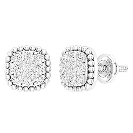 いラインアップ White Round (ctw) Carat 0.30 Collection 特別価格Dazzlingrock Diamond 好評販売中 Beaded Ladies ネックレス、ペンダント
