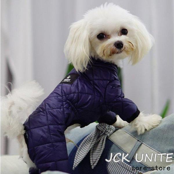 中小型犬の服 犬洋服 犬ロンパース ペット服 ペットウェア 犬ジャンプスーツ 犬カバーオール/つなぎ 部屋着 長袖 パジャマ ドッグウェア ダウンコットン｜ko-tyan｜13