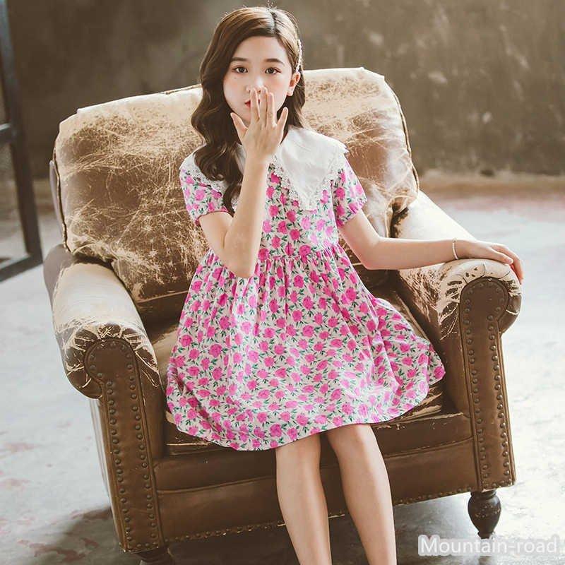 お買い得品 子供服 ワンピース キッズ 女の子 夏 花柄ワンピース 折り襟 韓国子ども服 子供ドレス Dress ベビー服 お姫様 おしゃれ 可愛い カジュアル 新品110 1 新作 Plaza910 Com