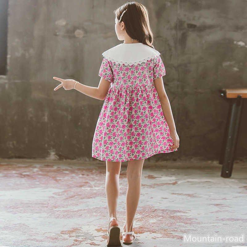 お買い得品 子供服 ワンピース キッズ 女の子 夏 花柄ワンピース 折り襟 韓国子ども服 子供ドレス Dress ベビー服 お姫様 おしゃれ 可愛い カジュアル 新品110 1 新作 Plaza910 Com