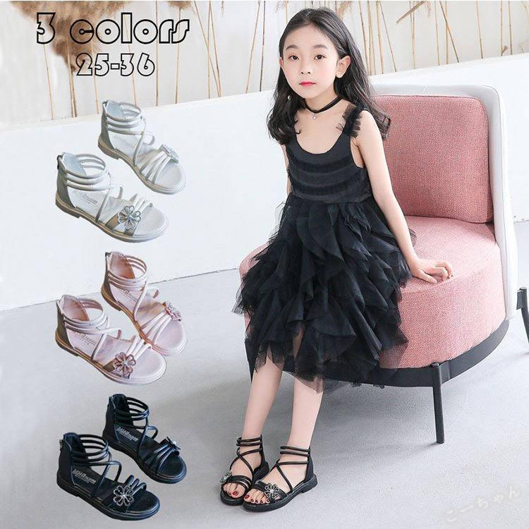 サンダル キッズ 女の子 履きやすい 花柄ビーチサンダル 可愛い子供靴 シューズ 夏 シンプル やわらかい ガールズ オシャレ スポーツサンダル ジュニア サンダル Ko Lx こーちゃん 通販 Yahoo ショッピング