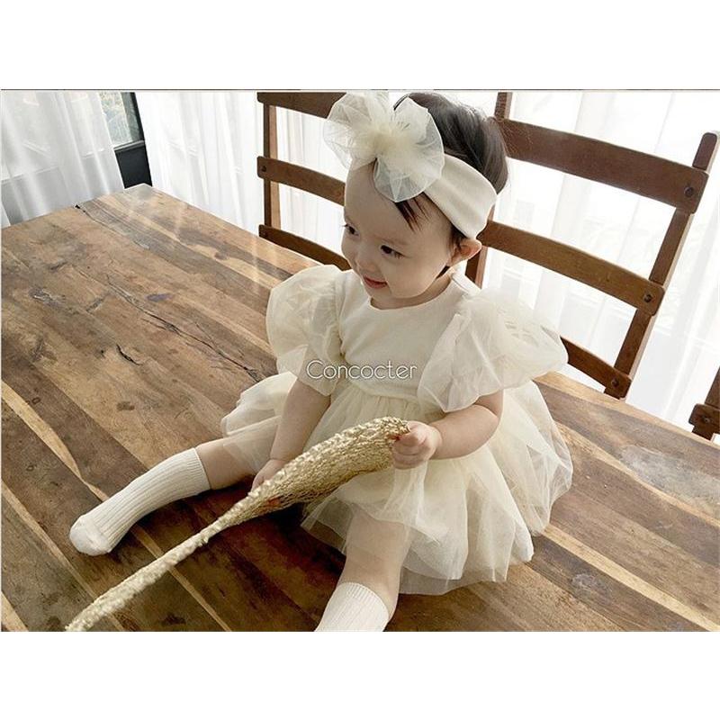 ベビー ワンピース ロンパース 半袖 60 70 80 秋 夏 セレモニードレス チュール ヘアバンド付き ベビードレス 女の子 結婚式 フォーマル L16cp099 こーちゃん 通販 Yahoo ショッピング