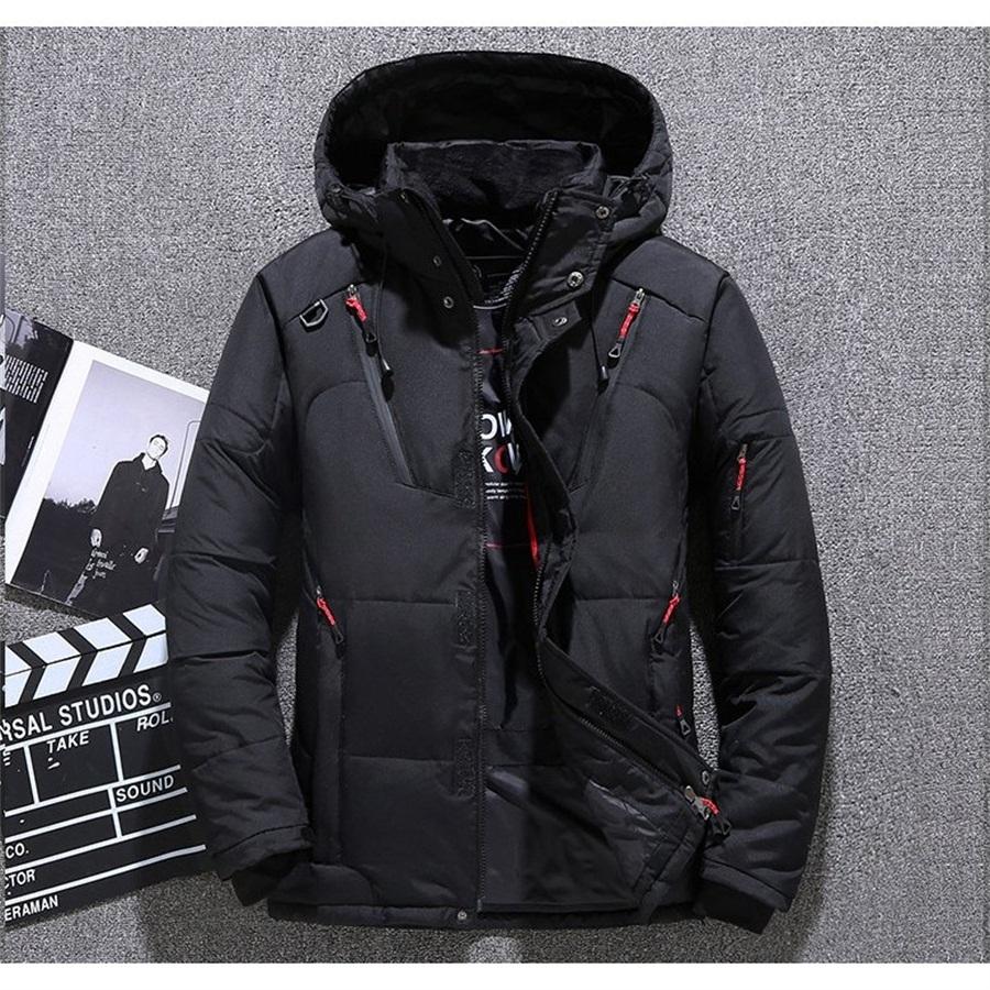 ダウンジャケット メンズ ダウンコート 軽量 男性 フェザー コート ライトダウン 羽毛 ジャケット 冬服 秋冬 インナー アウター 厚く 保温 撥水を防ぐ|ko-tyan|03