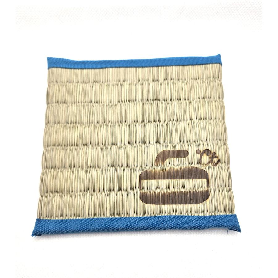 カーリング 畳コースター ハウス 焼印 コースター　畳　丈夫 |  | 12