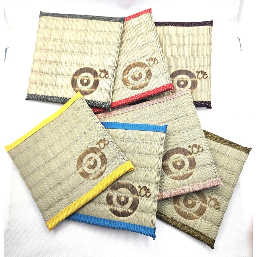 カーリング 畳コースター ハウス 焼印 コースター　畳　丈夫 |  | 17