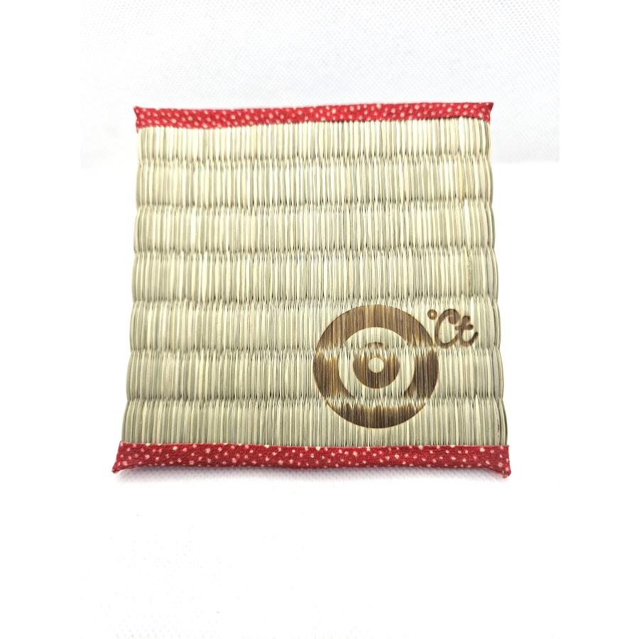 カーリング 畳コースター ハウス 焼印 コースター　畳　丈夫 |  | 01