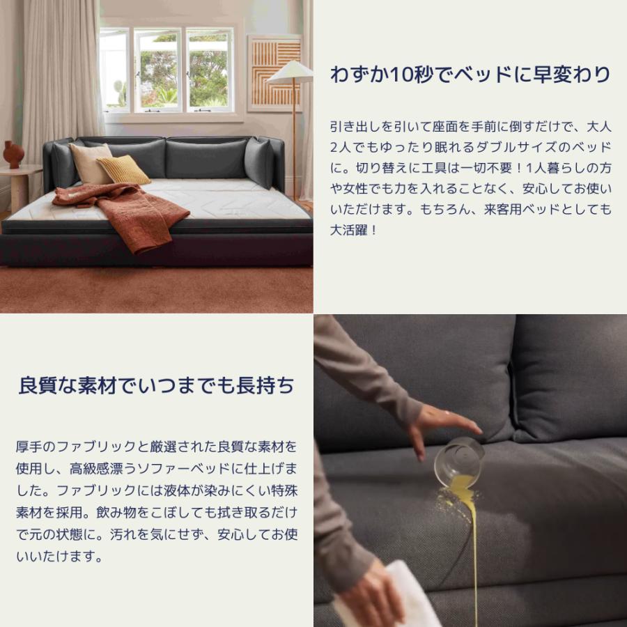 コアラマットレス コアラソファーベッド BOXY 3人掛け サボテン コアラマットレス コアラソファーベッド BOXY 3人掛け サボテン