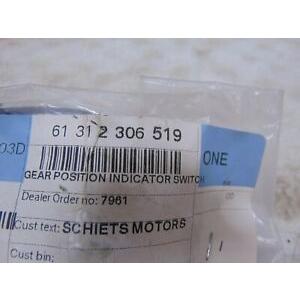 ヴィンテージ BMW シフト インジケーター スイッチ P/N: 613112306519 Vintage BMW Shift Indicator Switch P/N: 613112306519