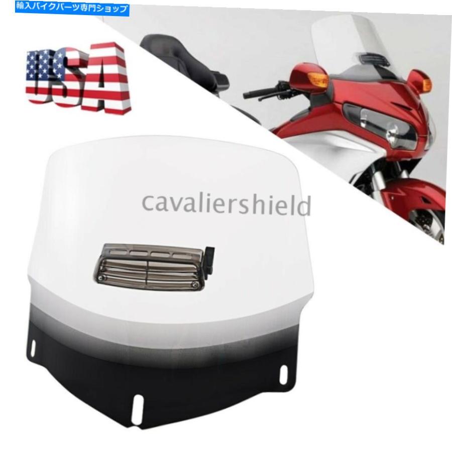 windshield ホンダゴールドウィングGL1800用オートバイクリアウィンドスクリーン+ウインドシールドエアフローベント