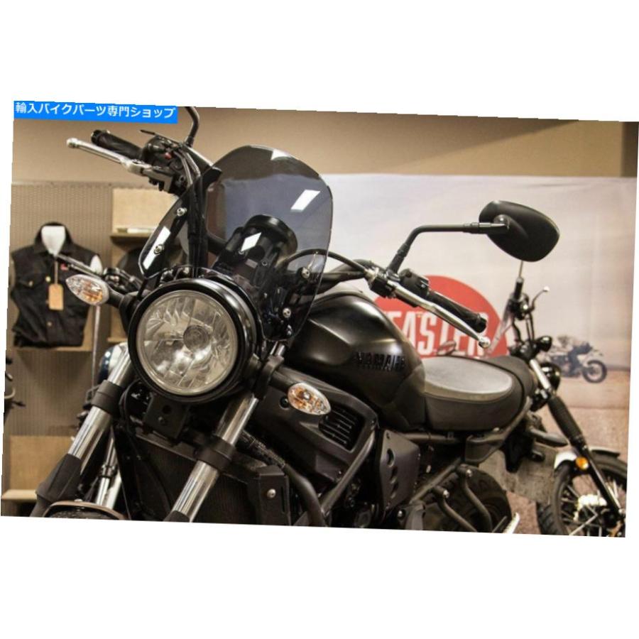 windshield YAMAHA XSR700 - CRYMAL CLEARのDARTクラシック windshield YAMAHA XSR700 - CRYMAL CLEARのDARTクラシック