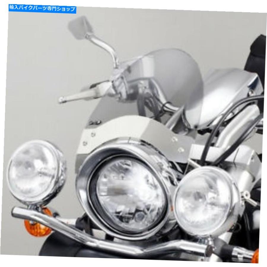 windshield ヤマハXVS950Aミッドナイトスター09-16ライトスモークの 