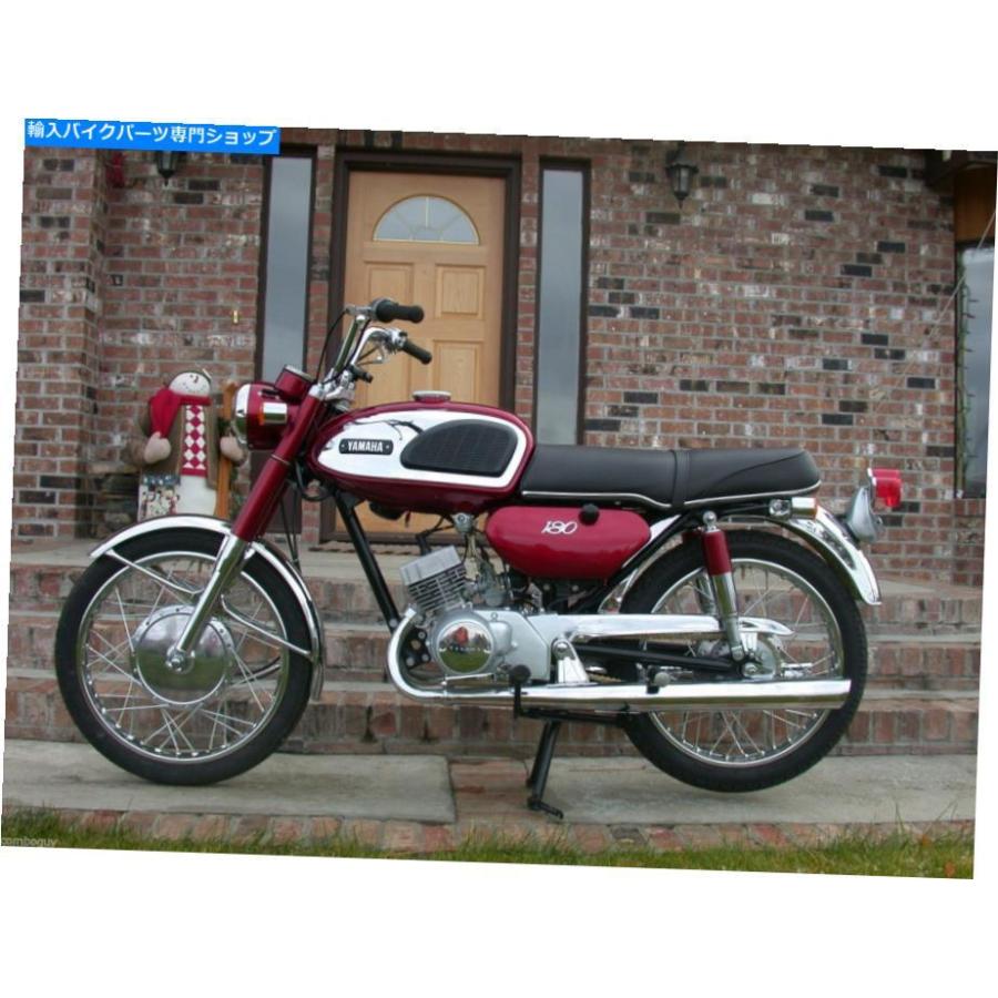 シート YAMAHA YCS1 Bonanza 180ccシートカバーは1967-69に シート YAMAHA YCS1 Bonanza 180ccシートカバーは1967-69に