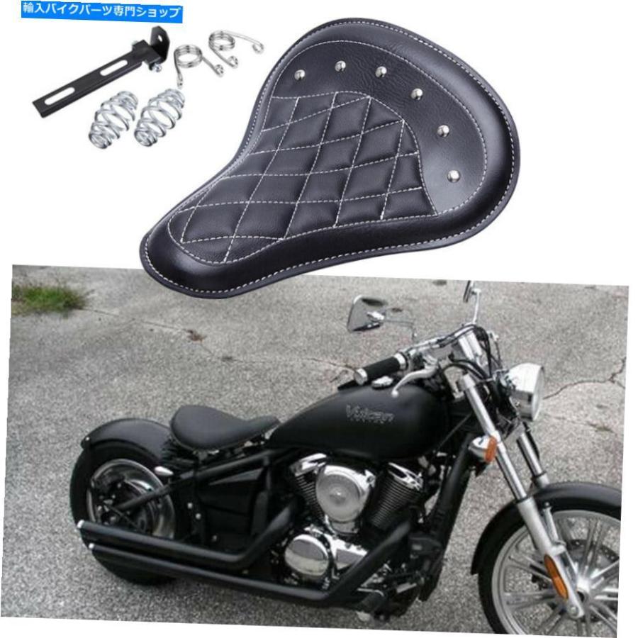 シート 川崎vulcan VN 900 Bobber用オートバイレザーソロシート シート 川崎vulcan VN 900 Bobber用オートバイレザーソロシート
