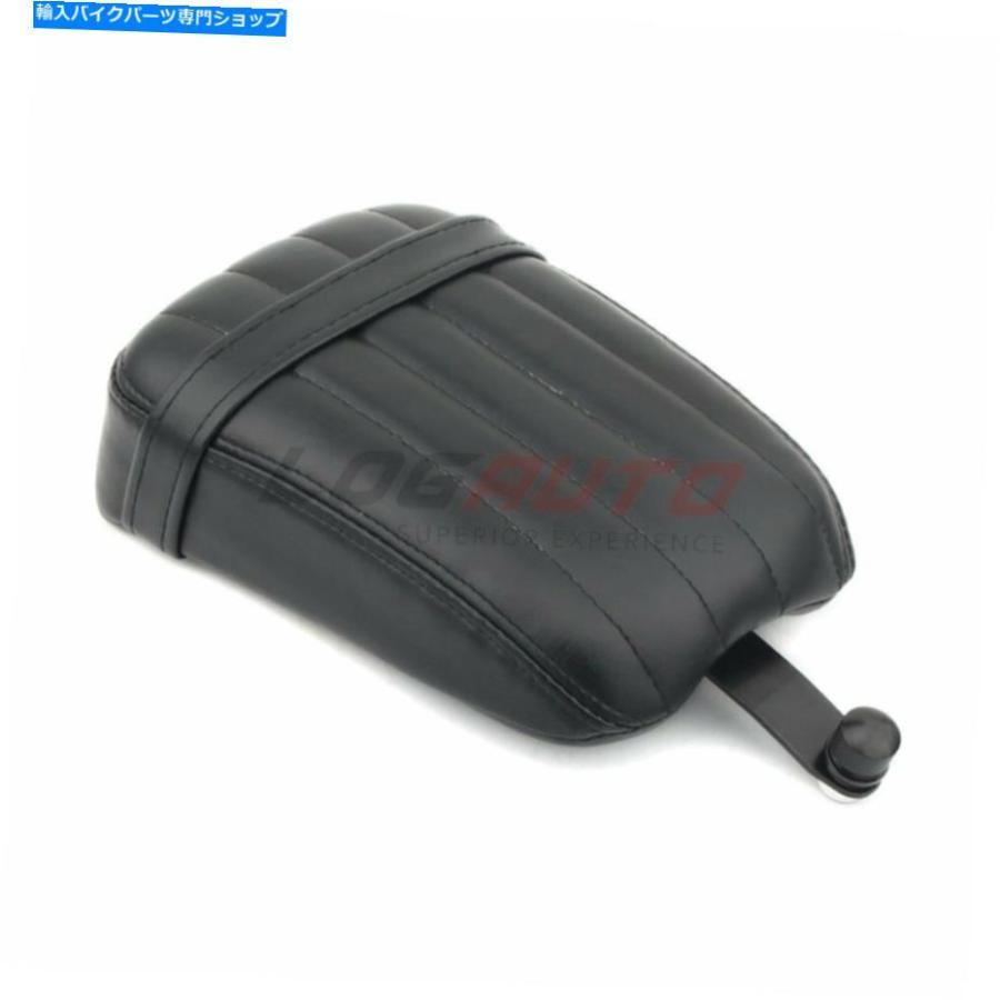 シート ハーレーソフトスリムFLSL 2018 2019 20 2019 20旅客シートパッドリアクッションブラック For Harley Softail Slim FLSL 2018 2019 20 Passeng