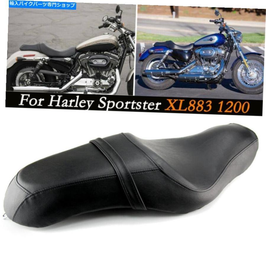 シート ハーレースポーツスターXL883 1200Nアイロン48 72のための2アップライダードライバーの助手席 Two-Up Rider Driver Passenger Seat For Harley｜koalucky｜03