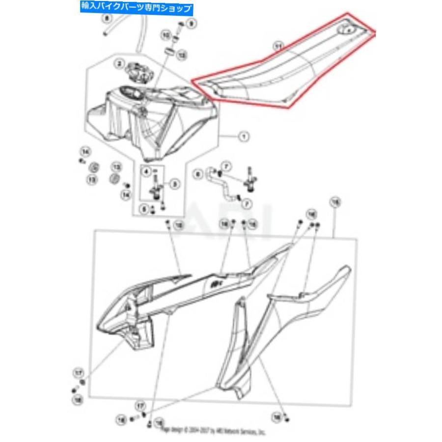 シート 新しいOEM KTM 65 SX 65SXシートサドルアセンブリ NEW OEM KTM 65 SX 65SX SEAT SADDLE