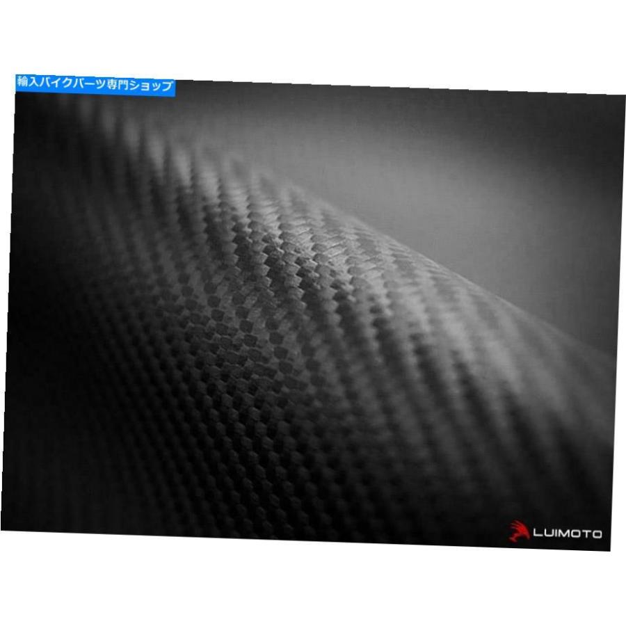 シート スズキSV650シートカバー2016 2017 2018 2019 2019 2020ルイモトレッドブラックカーボンファイバー