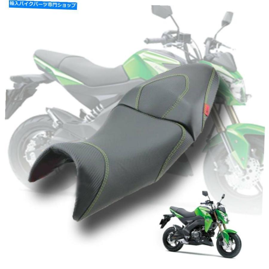 シート 川崎Z125 Pro 172020のための交換用シートパッドカバースポーツスタイルのオートバイ REPLACEMENT SEAT