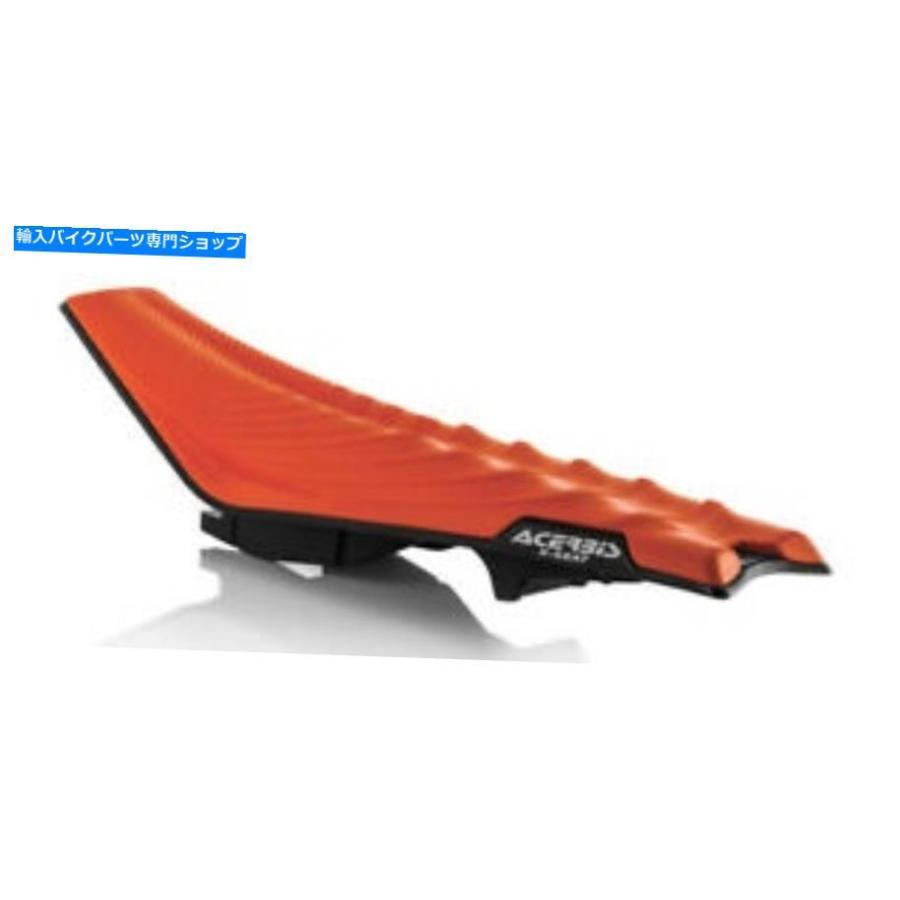 オレンジ 黒 SEASON シートカバー RevZilla X-Seat Acerbis 裏面は
