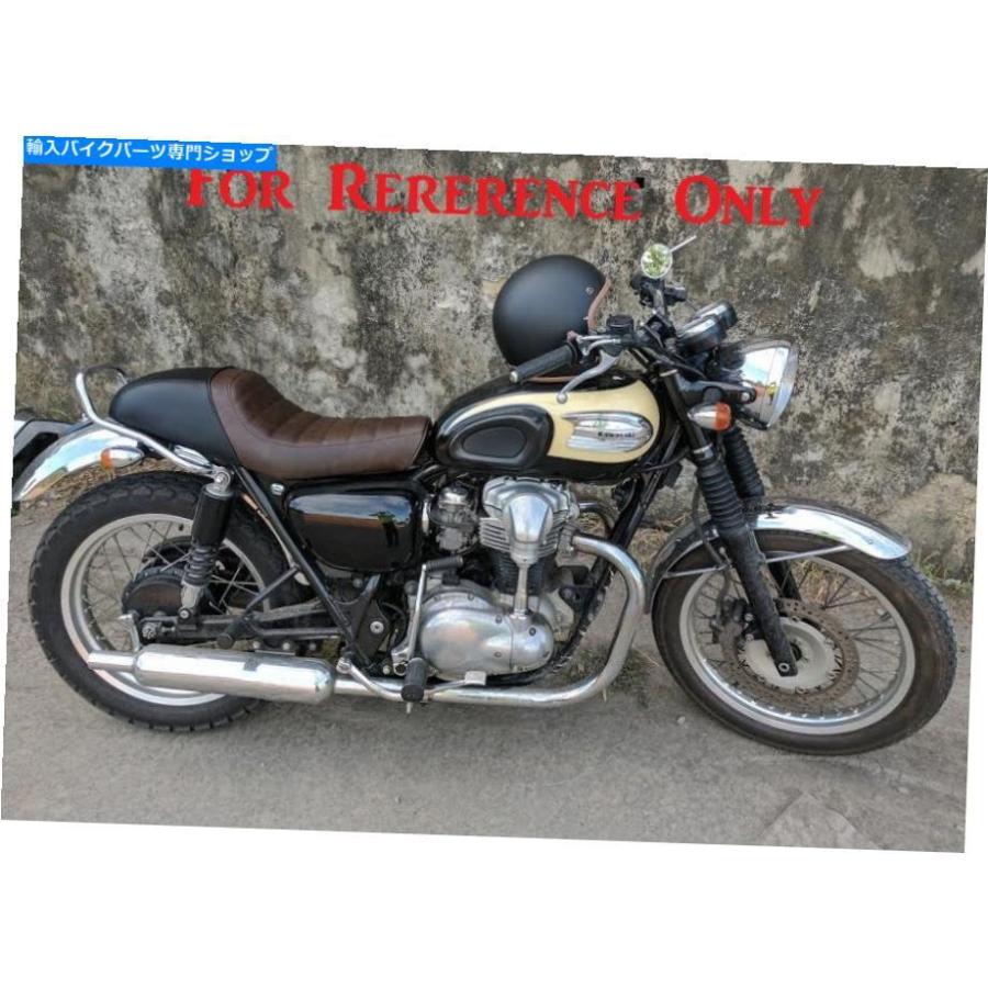 シート 川崎W400 W650 EJ650シングルソロCafeレーサートラッカーシートサドルコード：S2247 Kawasaki W400 W650  EJ650 single solo cafe racer tracke