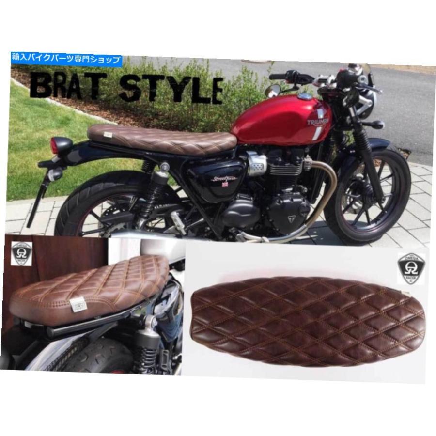 シート TRIUMPHボンネビルT100 / T120 /ストリートツイン/カップ シート TRIUMPHボンネビルT100 / T120 /ストリートツイン/カップ