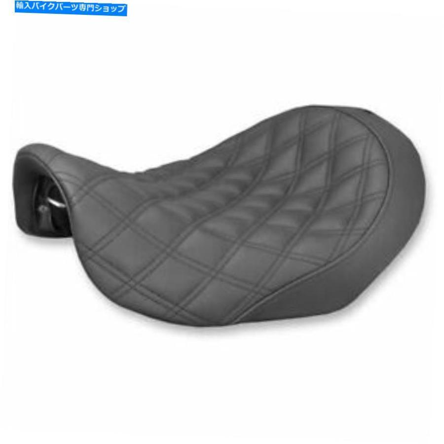 シート Saddlemen Renegade格子ステッチソロシート - 806-04-002LS 