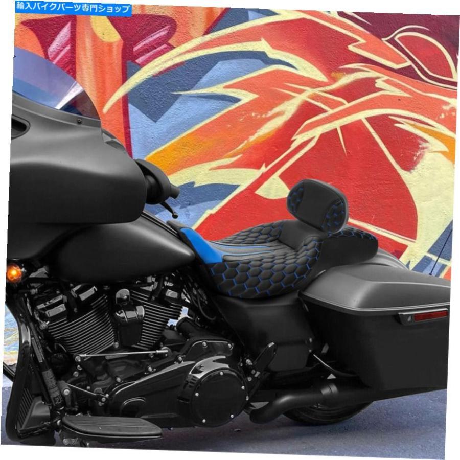ハーレーツーリングモデルシート、背もたれセット