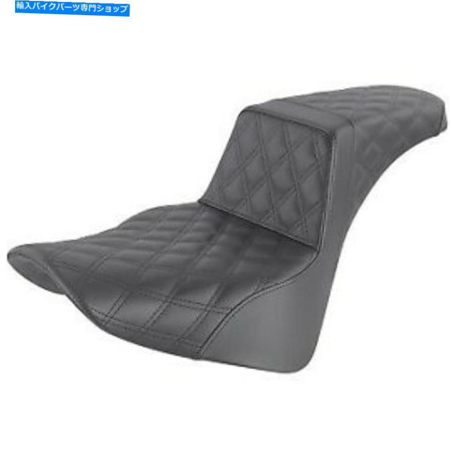 工場直送 シート Flde Flhc Flsl 18 のためのsaddlemenジルコア黒格子ステッチステップアップシート18 Saddlemen Gelcore Black Lattice Stitch Step 再値下げ Filtrasul Com Br