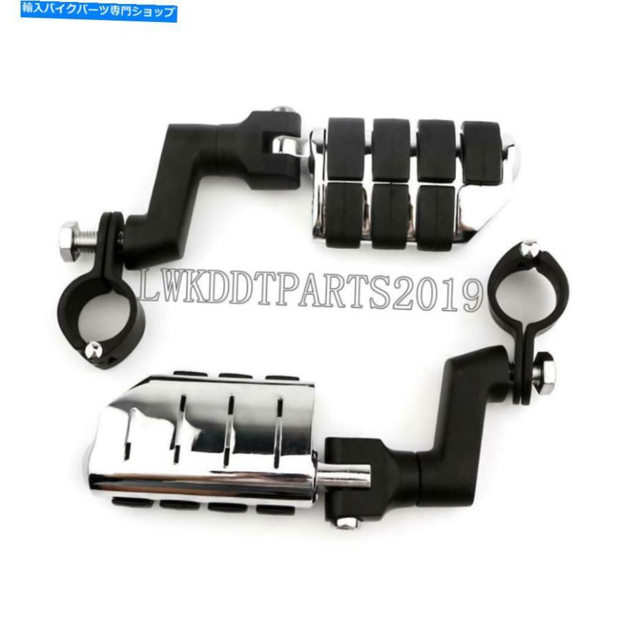 フットペグ ハーレーダビッドソンダイナファットボーイ遺産のためのオートバイハイウェイフットペグ Motorcycle Highway Foot