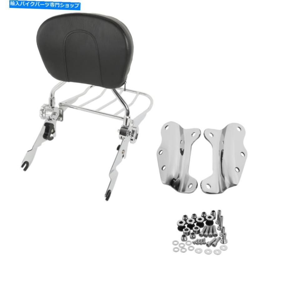 シーシーバー 4点ドッキングハードウェア&背もたれのSissy Bar Fit for Harley Electra Glide Road Point Docking Hardware Backrest Sissy Bar 通販 シーシーバー Sissy Bar Backrest 4ポイントドッキングキット用ハーレーツーリングElectra Glide 14-20 19 Sissy Bar Backrest Point Docking Kit For Harley Touring Electra Glide 14-20 19